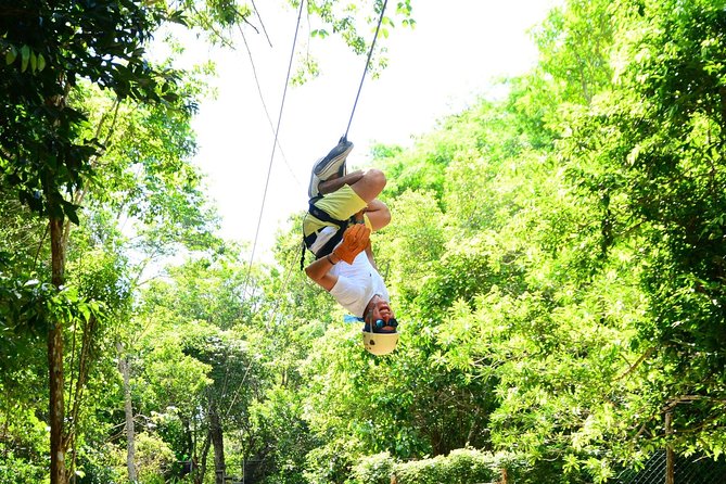 3 adrenaline activities Atvs Zipline and a swim experience in a cenote - Swimming in a Real Cenote Maya