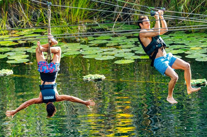 4-in-1 Cenote Tour Guided Experience with Breakfast, Lunch & Wine - Stop by stop in the cenote world: Fire, Wind, Earth, and Water