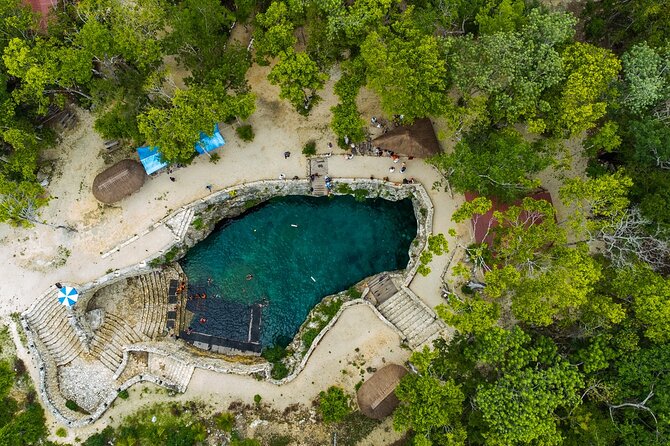 4 PLACES 1 DAY Tour to Coba and Tulum Ruins, Cenote and Playa del Carmen. - Morning logistics: pickup window, travel time, and group size