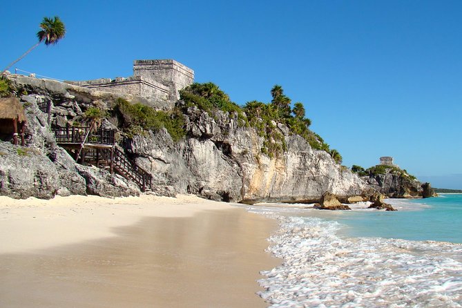 4x1: Coba, Cenote, Tulum and Playa del Carmen Tour from Cancun - Coba Ruins and Nohoch Mul, Jungle Walking Included