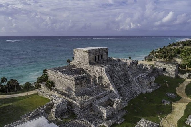 4x1 Tulum Coba Cenote and Playa del Carmen - Entering Tulum Beach: Guided for Half, Then Free Time