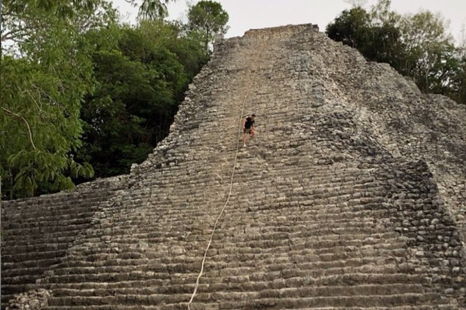 4x1 Tulum Coba Cenote and Playa del Carmen - Zona Arqueologica de Coba: Ruins Time with a Self-Guided Window