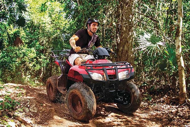 5-in-1 Adventure in Cancun: ATVs, Ziplines, Speed Boat, Snorkel and Cenote Swim - Entering the day: pickup times, group size, and what 7 hours can feel like