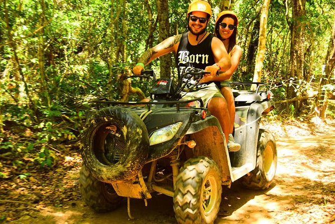 5-in-1 Adventure in Cancun: ATVs, Ziplines, Speed Boat, Snorkel and Cenote Swim - Stop 1 in Puerto Morelos: speed boat and reef snorkeling (and the weather switch)