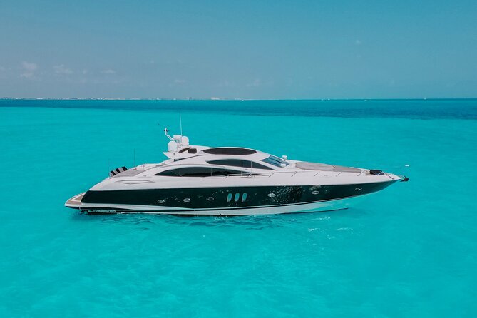 82 Feet Mega Yacht Rental up to 15pax in Cancun - Snorkeling equipment included, and kids-friendly service that actually matters