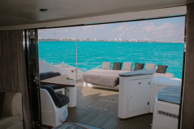 82 Feet Mega Yacht Rental up to 15pax in Cancun - Drinks, snacks, and what the inclusions really do for your budget