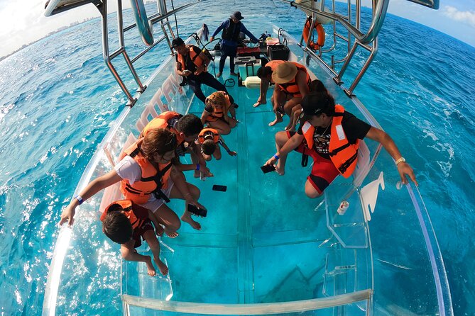 90 Minute Clear Boat Tour in Cancun - Laguna Nichupté to the Caribbean Sea: the route you feel