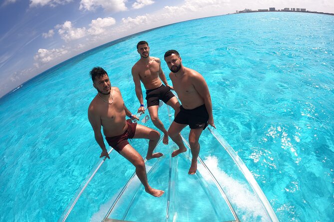 90 Minute Clear Boat Tour in Cancun - Meeting point, timing, and practical logistics