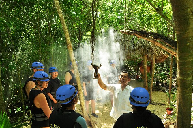 A secret river adventures tour. Explore the nature wonders of the Riviera Maya - The Active Parts: Bike, Rappel, Swim, and Snorkel Time