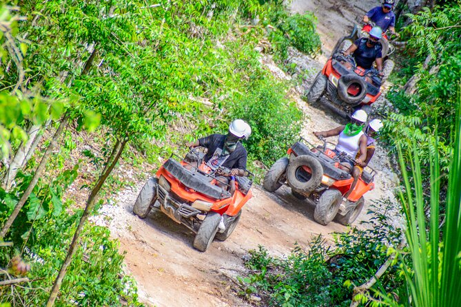 Action-packed Cancun ATV tour, Ziplines, Cenote, Lunch and More - The Puerto Morelos start: the park circuit in one organized location