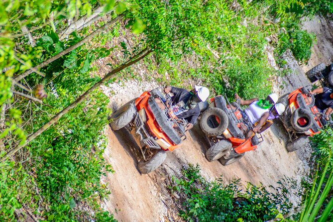 Action-packed Cancun ATV tour, Ziplines, Cenote, Lunch and More - Cenote swim and exploration: the best payoff stop