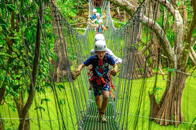 Adrenaline Adventure, Zip Line, ATV and Cenote Maya - How the ATV, Zip Line, Bridges, and Cenote Maya day flows (4.5 hours)