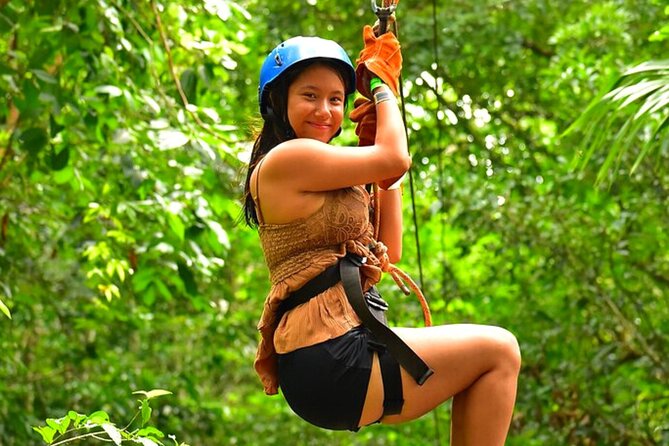Adventure in Puerto Morelos: ATVs, Ziplining, Cenote Exploration - Ziplining over the jungle canopy, with realistic expectations