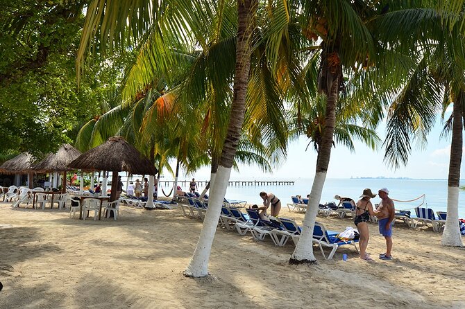 All-Inclusive Isla Mujeres Catamaran with Free Transportation - Isla Mujeres lunch and beach club time: Zaza or Ice Bar, plus open bar
