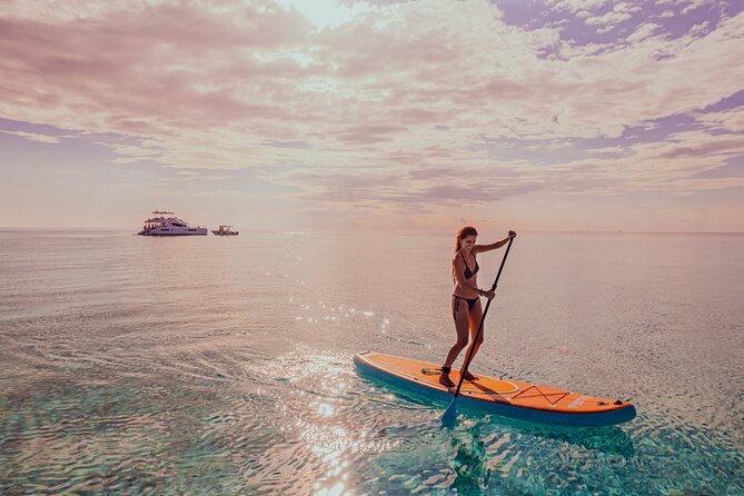 All Inclusive Luxury Yacht – Private Island Experience - TYE Island arrival, snorkeling time, and lagoon options