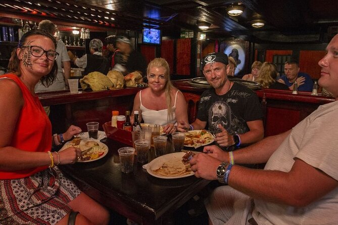 Amazing pirate dinner in Cancun, you must be here! - What the Pirate Battle Moment Feels Like on Board