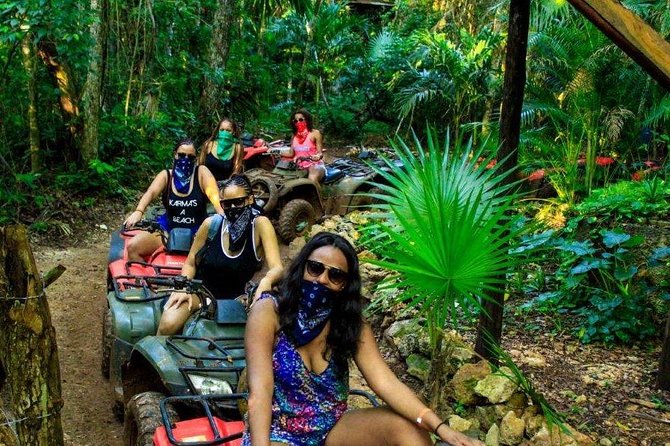 ATV Adventure from Cancun: Shared or Individual Ride - Cenote swim: the perfect cooldown, with real-water expectations