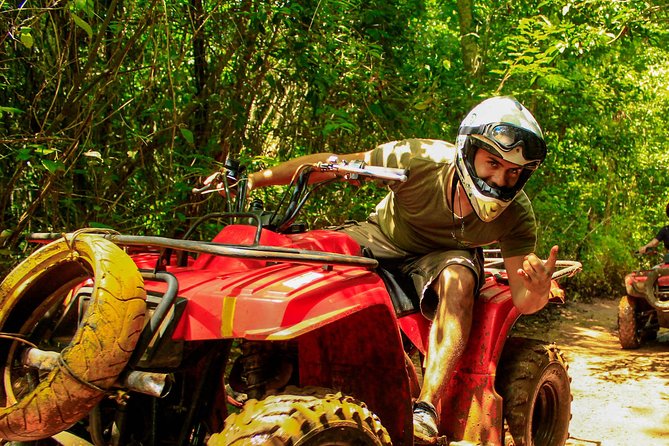 ATV Adventure, Interactive Bridges, Ziplines, Cenote and Lunch - Extreme Adventure Eco Park: A half-day adrenaline recipe