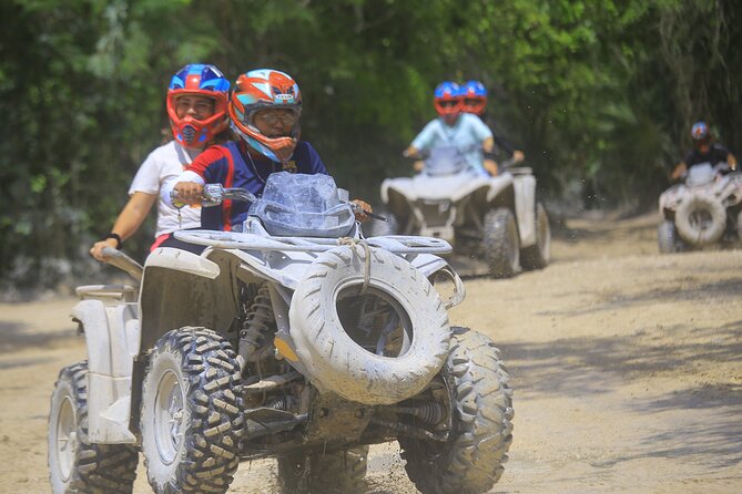 ATV adventure, Ziplines, Cenote Swim, Snack & Transport Included. - Getting to the jungle: pickup windows, ride time, and group size