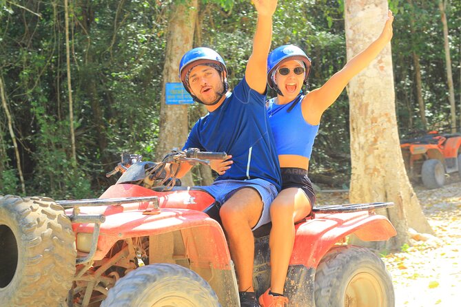 Atv amazing experience from Cancun for the less - The zipline circuit: a mid-trip reset before the cenote swim