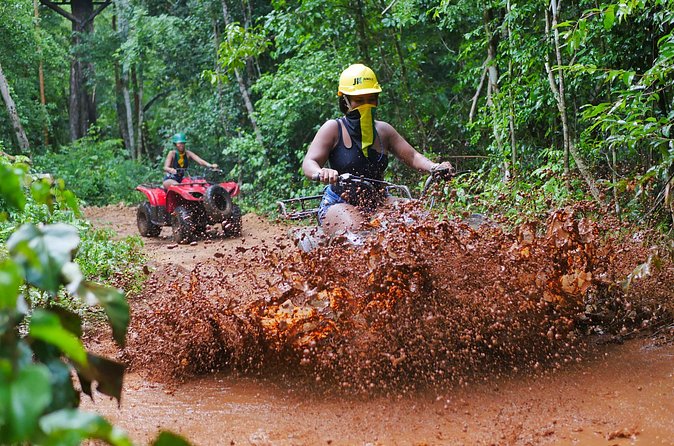 ATV and Zipline and Cenote Adventure with food included in Cancun - Zip Lines and Hanging Bridges: Where the Views Take Over