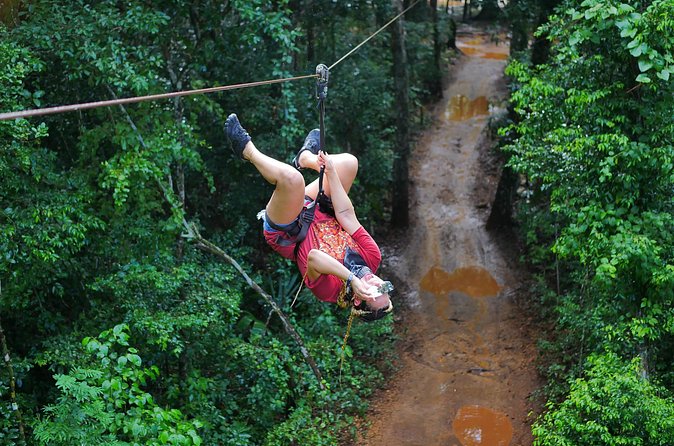 ATV and Zipline and Cenote Adventure with food included in Cancun - Mayan Tacos Lunch and Unlimited Fresh Water