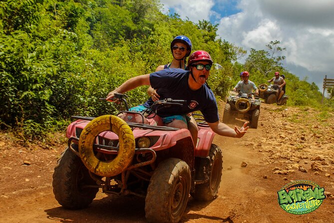 ATV Cenote & Ziplines Activities from Riviera Maya - Open-air cenote swim: lilies, platforms, and a natural pool feeling