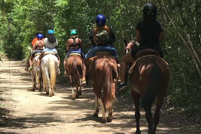 ATV Combo Horseback Riding, ATV, Ziplines, Cenote and Lunch - Key highlights at a glance