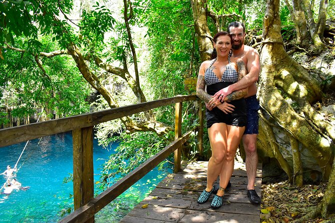 Atv's, Ziplines and Cenote Swim From Cancun and Riviera Maya - Cenote Swim: Cool Water, Locker Fees, and Jump Opportunities