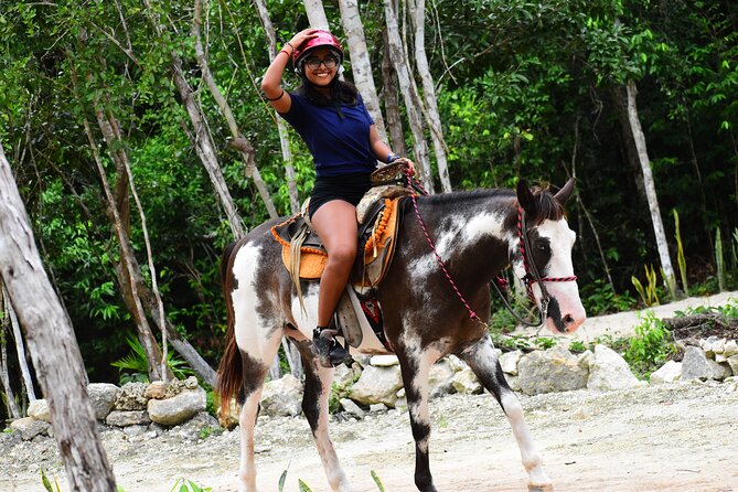 ATV (shared), Horse Back Riding, Ziplines, & Cenote from Cancún - Lunch, hydration, and the small extras you need to plan for