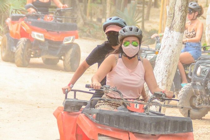 ATV Tour, Ziplines and Cenote with Lunch and Transportation - Cenote Swim and Exploration: When the Jungle Turns Refreshing