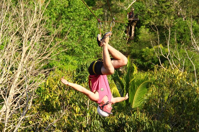 ATV, Ziplines & Cenote. Lunch & Tequila Tasting Included - Ziplining through the jungle canopy: what you’ll actually feel