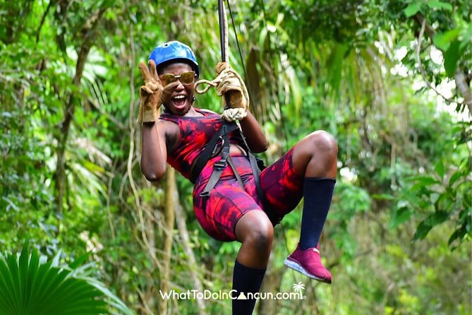 ATV, Ziplining & Cenote Tour, Transportation & Tequila Tasting - Ziplining Over the Canopy, Plus Bridges (What Makes It Special)
