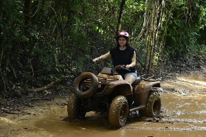 Atvs, Ziplines and Cenote from Cancun or Riviera Maya snack and water included - Snack and water included, with a reality check on the food