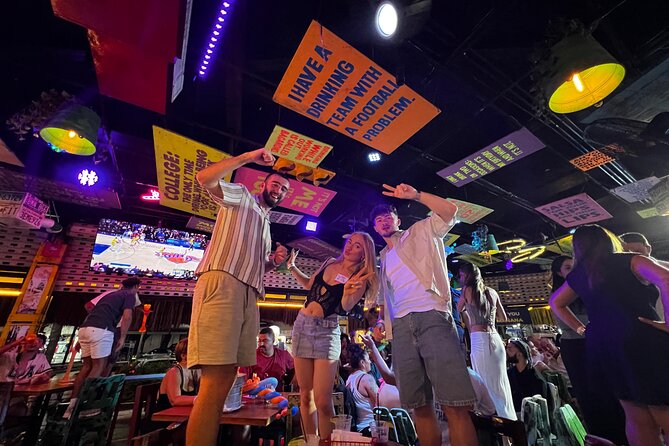 Bar Crawl Madness Tour in Cancun - The open bar setup, and what it covers in real terms