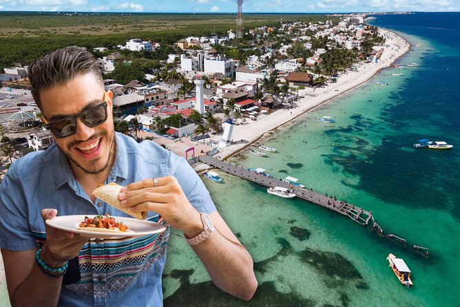 Beachside Tacos & Town Tour with Tequila Tasting From Cancun - Puerto Morelos Main Square Stop: Walk, Shop, and Take in the Sea Air