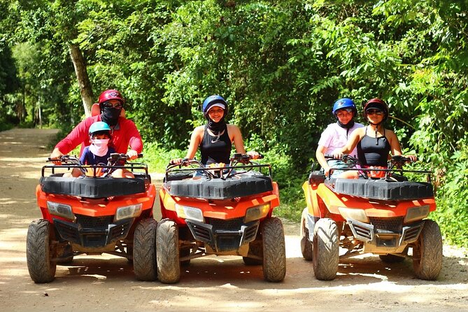 Cancun Adrenaline Rush; ATV, Zipline and Cenote discovery - Park Arrival: Safety Gear, Certified Guidance, and Snack Breaks