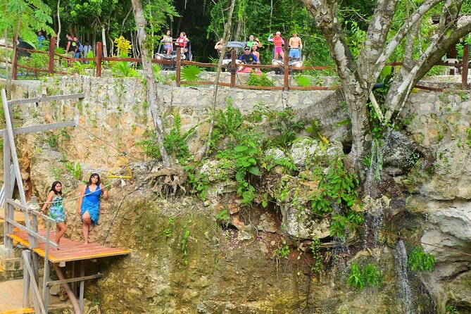 Cancun ATV Tour with Zipline, Cenote & Transportation - Extreme Adventure Eco Park and the ATV Through the Mayan Jungle