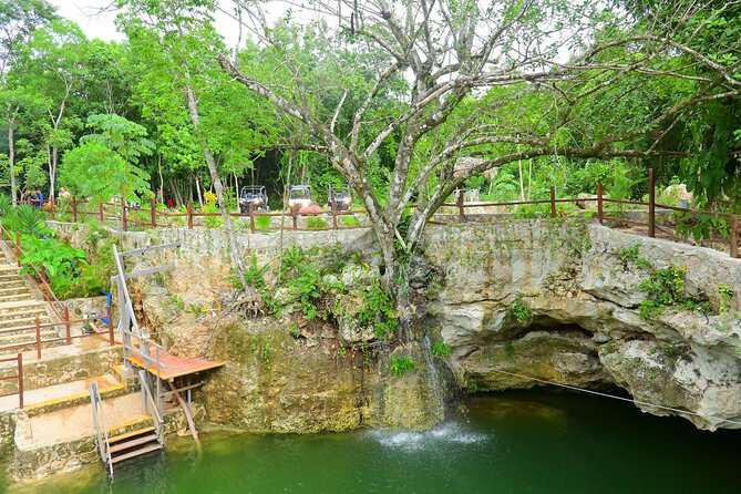Cancun ATV Tour with Zipline, Cenote & Transportation - Tequila Tasting at Colonial Hacienda Reserva Palacios