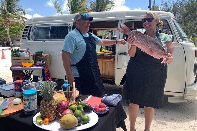 Cancun Beach Seafood Barbecue Class in a Kombi - Key Highlights You’ll Care About