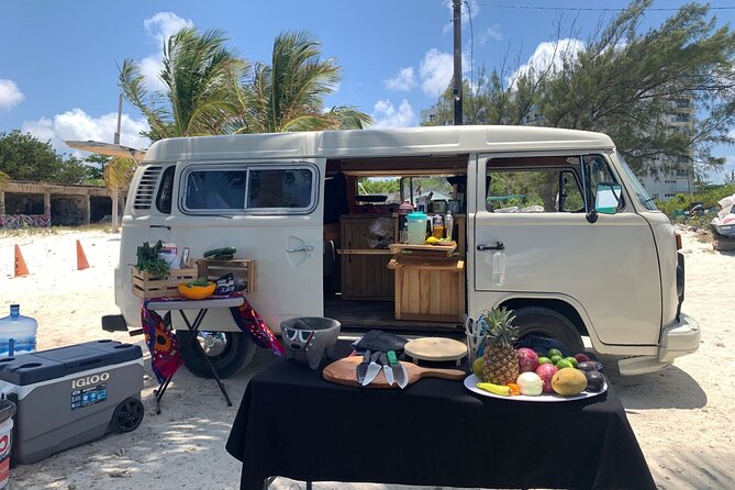 Cancun Beach Seafood Barbecue Class in a Kombi - Dessert: Tamarind Candy as the Sweet Finish