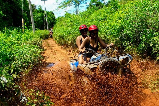 Cancun Best ATV Tour, Ziplines and Cenote Swim with Lunch - Pickup Times From Cancun and Playa del Carmen, Plus the Meeting-Point Gotcha