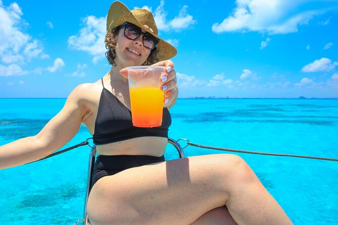 Cancun Catamaran: Sail to Isla Mujeres + Buffet & Drinks - Price and value: $57 is the base, then plan for the dock fee