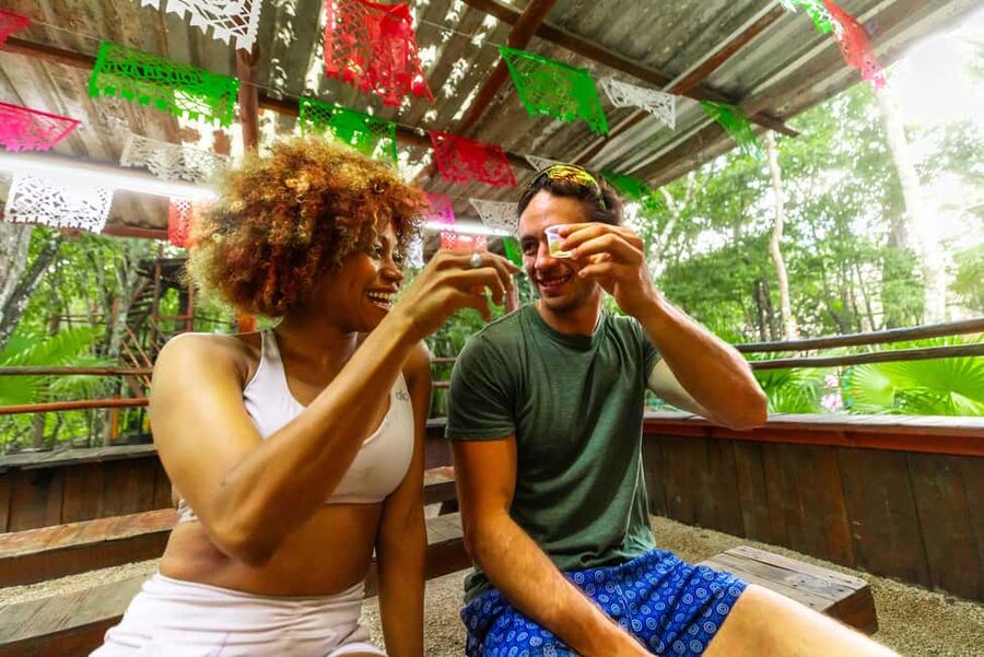 Cancún: Cenotes Adventure with Tequila Tasting & Mayan Snack - Cancun pickup to the Ruta de los Cenotes drive
