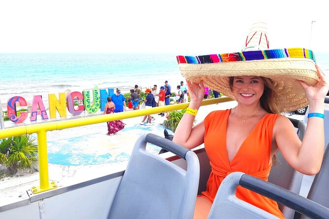 Cancun City Sightseeing and Shopping Tour on a Double Decker bus - A Double-Decker City Mix, built around actual stops