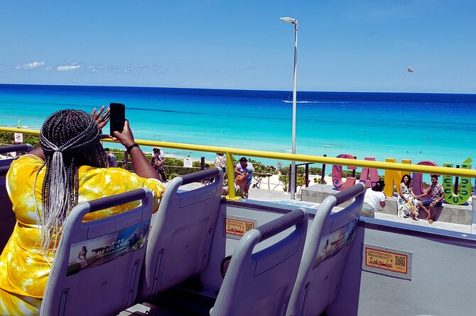 Cancun City Tour by Downtown and Turistic Hightlights on Open Bus - Playa Delfines: A Short, Big-View Stop (Weather Dependent)