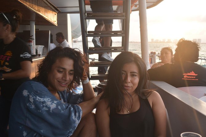 Cancun Dancer Cruise to Isla Mujeres with Snorkeling and Lunch - The water slide and jump-off board are your backup plan