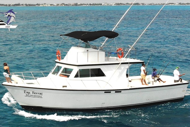 Cancun fishing charter if you don't fish you don't pay 46ft yacht 12pax 25P14 - Key things to know before you book