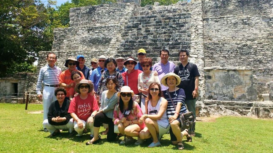 Cancun: Guided City Tour with Shopping by Double Decker Bus - A 5 to 5.5 hour sampler of downtown Cancun and the Hotel Zone