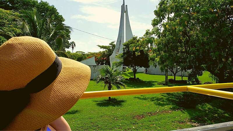 Cancun: Guided City Tour with Shopping by Double Decker Bus - El Meco: the Mayan site stop that adds real meaning